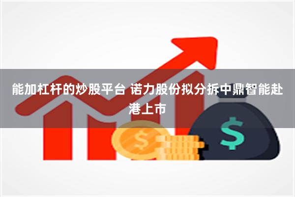 能加杠杆的炒股平台 诺力股份拟分拆中鼎智能赴港上市